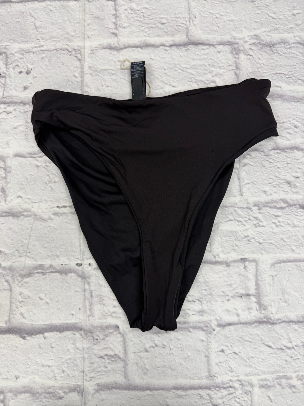 SKIMS Black Swim Bikini Bottoms NWOT's Sz XS Beach Pool Resortwear Euro Summer